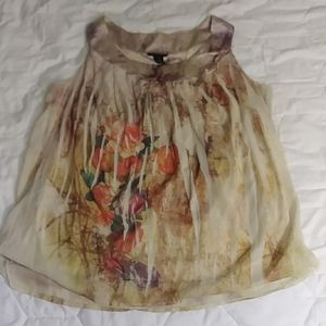 Lane Bryant sleeveless blouse